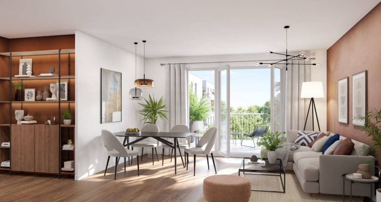 Achat / Vente programme immobilier neuf Saintry-sur-Seine à 11 min en bus de la gare RER D (91250) - Réf. 9617