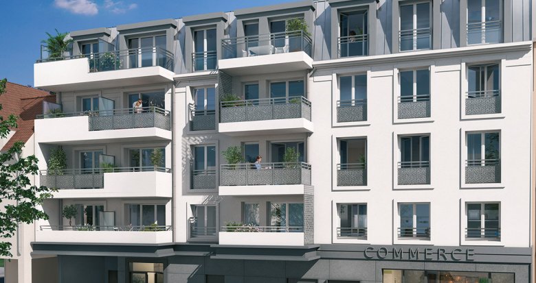Achat / Vente programme immobilier neuf Sartrouville à 300m de la gare RER A (78500) - Réf. 7893