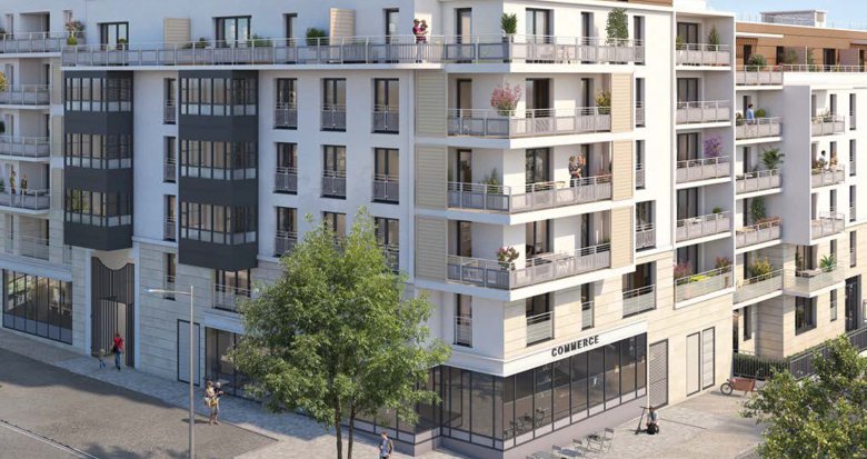 Achat / Vente programme immobilier neuf Sartrouville à 650 m RER A et Transilien L à 10 min de la Défense (78500) - Réf. 13325