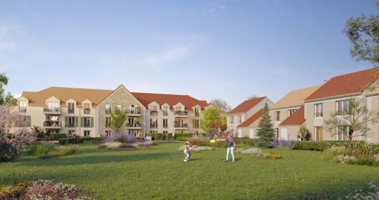 Achat / Vente programme immobilier neuf Savigny-le-Temple quartier calme et résidentiel (77176) - Réf. 5847