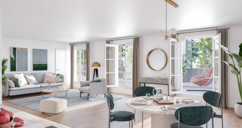 Achat / Vente programme immobilier neuf Serris Proche gare RER A (77700) - Réf. 7071