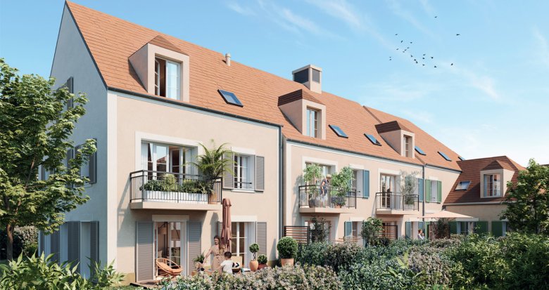 Achat / Vente programme immobilier neuf Taverny centre-ville à 8 min à pied du Transilien H (95150) - Réf. 12530