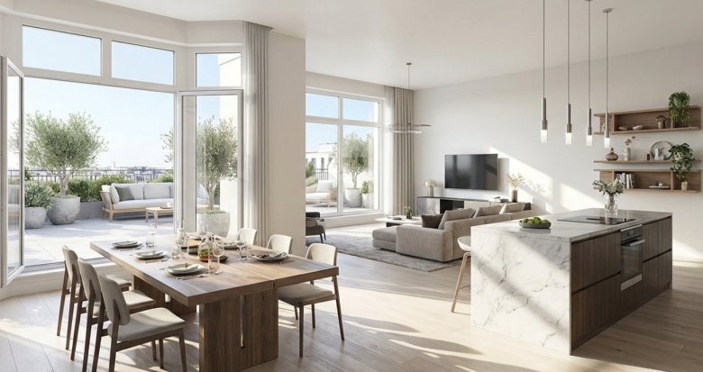 Achat / Vente programme immobilier neuf Thiais à 10 min en TVM du métro ligne 14 (94320) - Réf. 13866