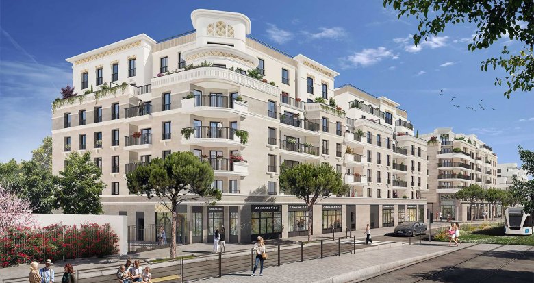 Achat / Vente programme immobilier neuf Thiais au pied du tramway T7 (94320) - Réf. 13082