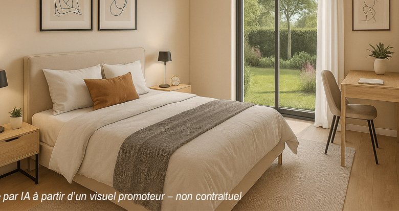 Achat / Vente programme immobilier neuf Valenton au pied du parc Jacques Chirac (94460) - Réf. 13559