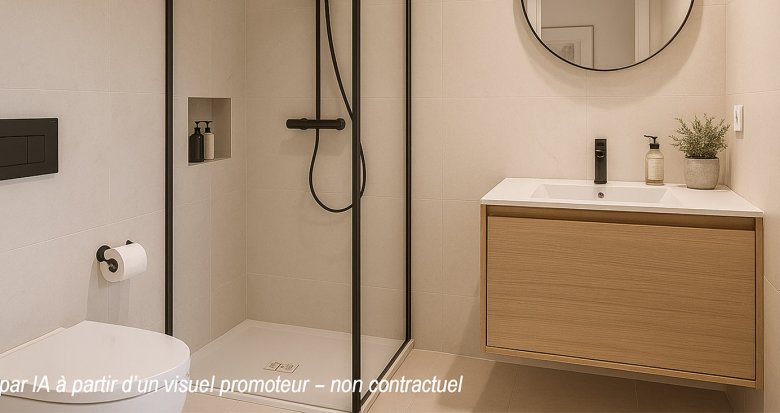 Achat / Vente programme immobilier neuf Valenton au pied du parc Jacques Chirac (94460) - Réf. 13559