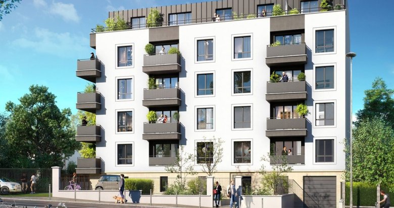 Achat / Vente programme immobilier neuf Valenton au pied du parc Jacques Chirac (94460) - Réf. 13559