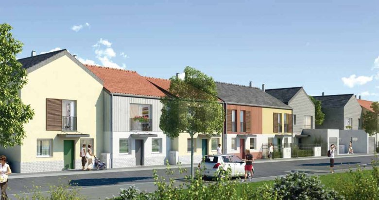 Achat / Vente programme immobilier neuf Villecresnes écoquartier du Bois d’Auteuil proche centre (94440) - Réf. 12465