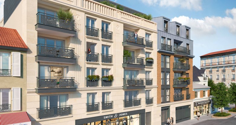 Achat / Vente programme immobilier neuf Villemomble à 500 m de la gare RER E (93250) - Réf. 7775