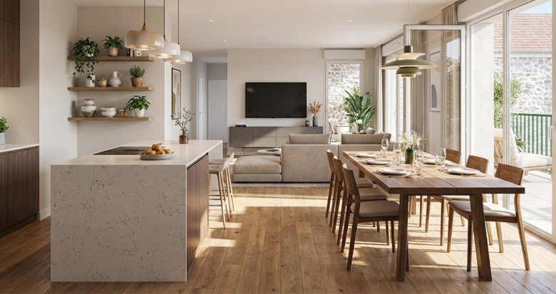 Achat / Vente programme immobilier neuf Villeneuve-Saint-Georges à moins de 10 min du centre (94190) - Réf. 13856