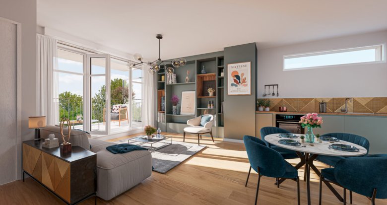 Achat / Vente programme immobilier neuf Villeneuve-Saint-Georges quartier Triage à 900m du RER D (94190) - Réf. 8721