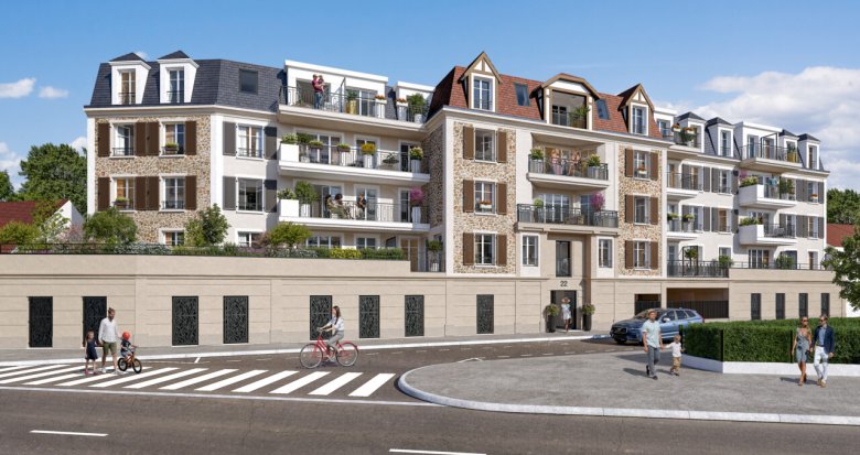 Achat / Vente programme immobilier neuf Villeneuve-Saint-Georges quartier Triage à 900m du RER D (94190) - Réf. 8721
