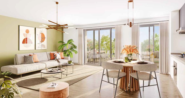 Achat / Vente programme immobilier neuf Villepinte à 10 min en bus de la gare RER B et futur métro 16 (93420) - Réf. 13286