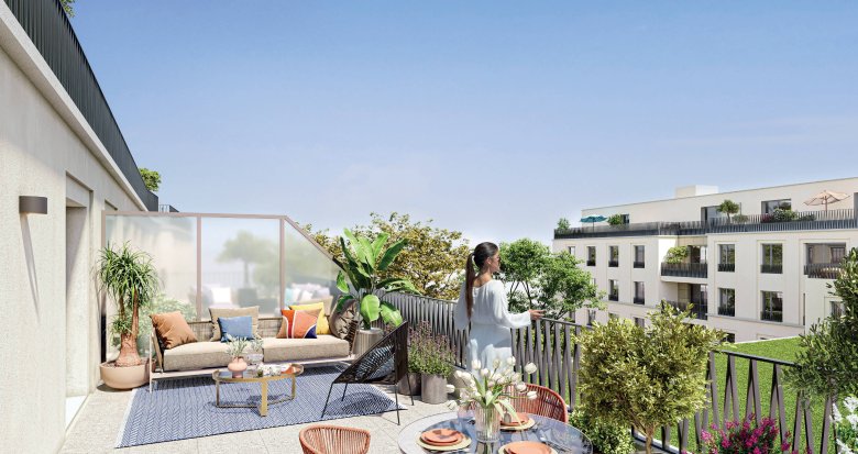 Achat / Vente programme immobilier neuf Villepinte à 10 min en bus de la gare RER B et métro 16 (93420) - Réf. 12490