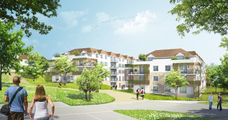 Achat / Vente programme immobilier neuf Villevaudé proche centre-ville (77410) - Réf. 6382