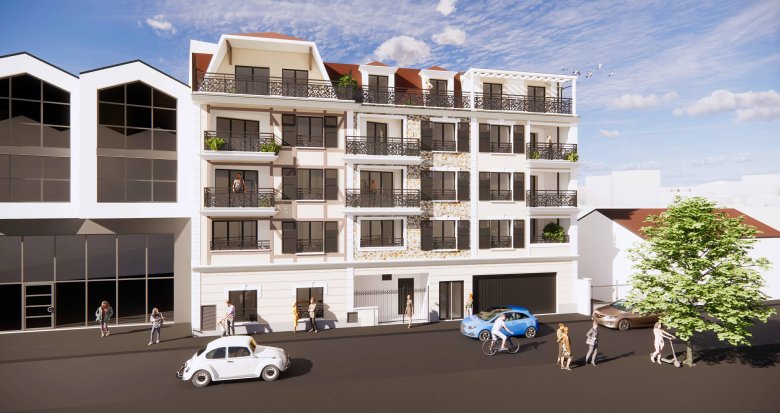 Achat / Vente programme immobilier neuf Villiers-sur-Marne centre-ville à 200m de la gare RER E (94350) - Réf. 12771
