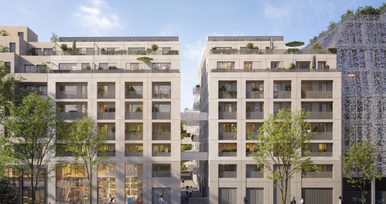 Achat / Vente programme immobilier neuf Vitry-sur-Seine à 5 min de la gare des Ardoines (94400) - Réf. 8514