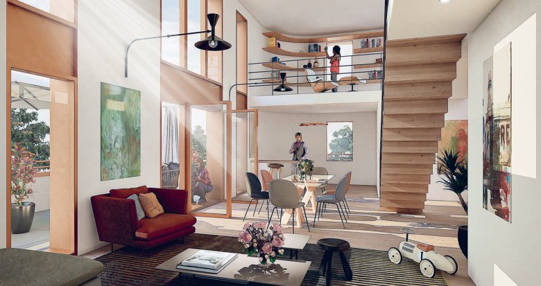 Achat / Vente programme immobilier neuf Vitry-sur-Seine à 900 mètres du RER C (94400) - Réf. 13665