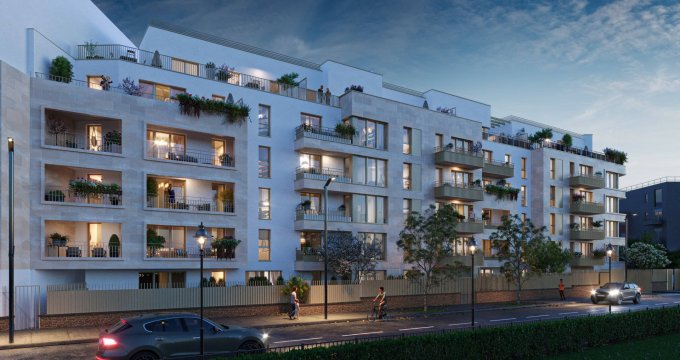 Achat / Vente programme immobilier neuf Aubervilliers quartier résidentiel à 300 m du métro 12 (93300) - Réf. 7818