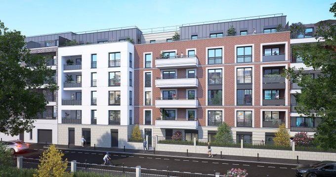 Achat / Vente programme immobilier neuf Aulnay-sous-Bois à 15 min à pied de la gare RER B (93600) - Réf. 12626