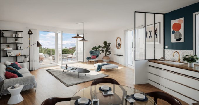 Achat / Vente programme immobilier neuf Bobigny à 650 m de la station Pont de Bondy (93000) - Réf. 13534