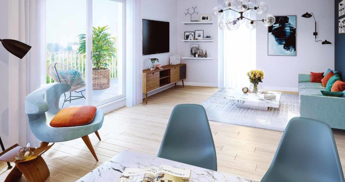 Achat / Vente programme immobilier neuf Bondy quartier rives de L’Ourcq (93140) - Réf. 8205