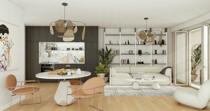 Achat / Vente programme immobilier neuf Jouy-en-Josas à 200m de la gare Transilien V et RER C (78350) - Réf. 13230