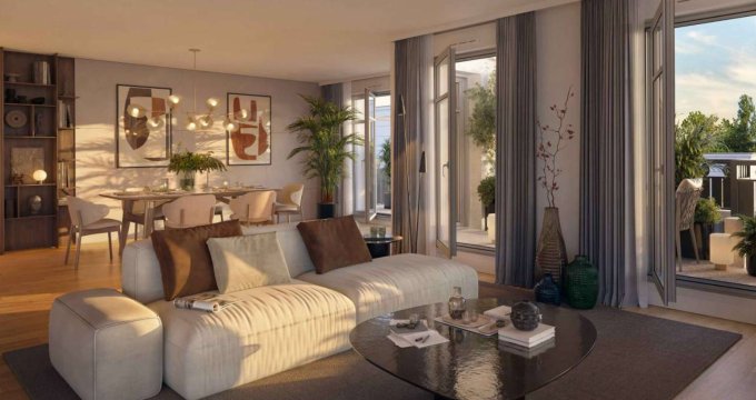 Achat / Vente programme immobilier neuf Le Blanc-Mesnil proche du RER B reliant à Paris en 30 min (93150) - Réf. 12173