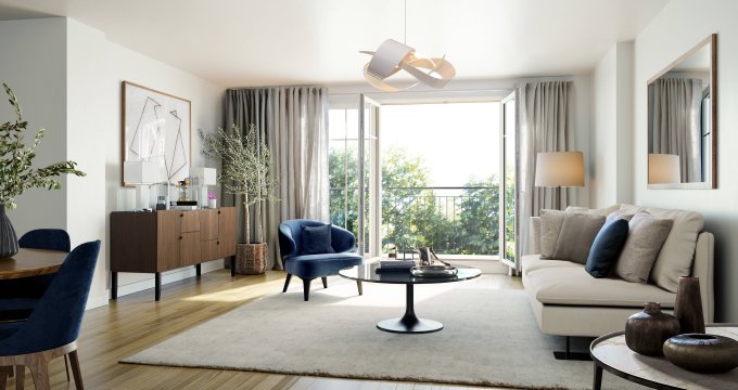 Achat / Vente programme immobilier neuf Villiers-sur-Marne à 8 minutes à pied de la gare RER E (94350) - Réf. 12178