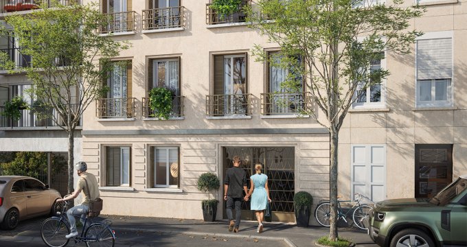 Achat / Vente programme immobilier neuf Vincennes à 4 min à pied du métro 1 St Mandé (94300) - Réf. 12678