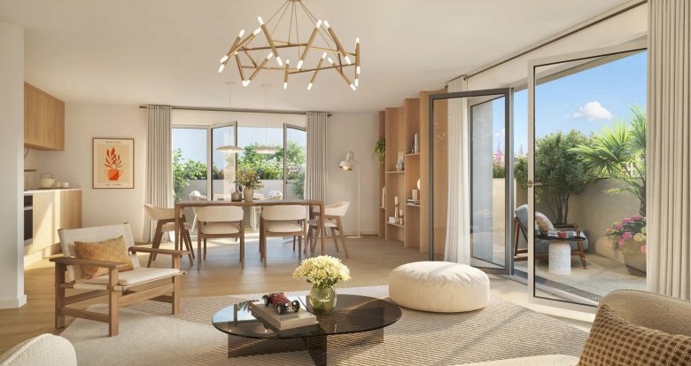 Achat / Vente programme immobilier neuf Aubervilliers à 3 minutes à pied du métro 12 (93300) - Réf. 12768