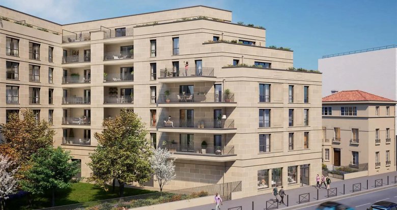Achat / Vente programme immobilier neuf Aubervilliers à 3 minutes à pied du métro 12 (93300) - Réf. 12768
