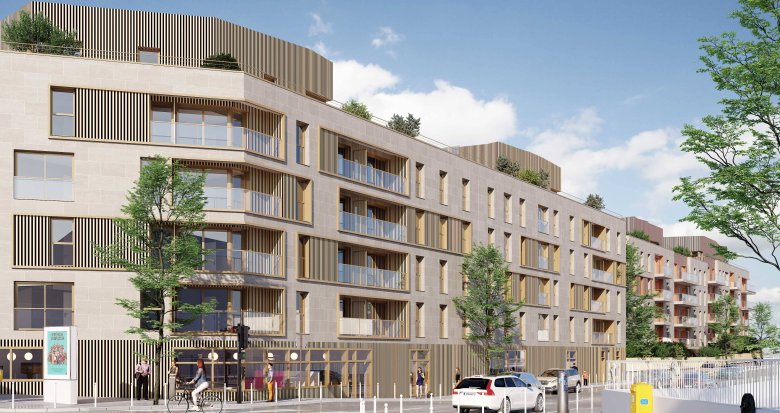 Achat / Vente programme immobilier neuf Aubervilliers à 350 m du Canal de Saint-Denis (93300) - Réf. 12638