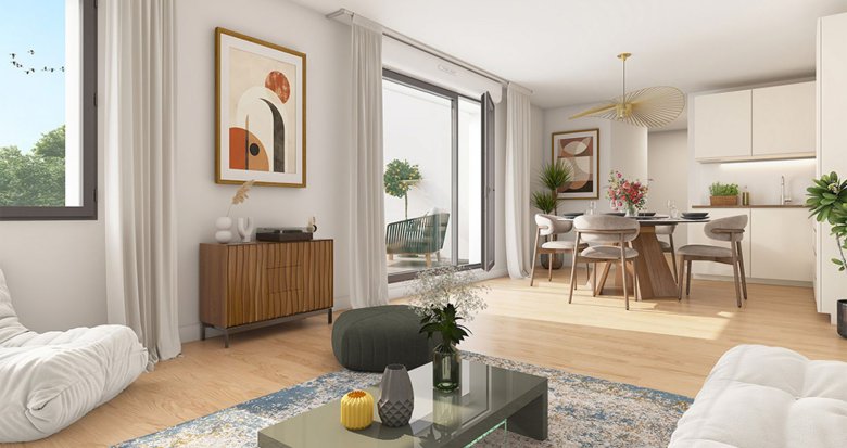 Achat / Vente programme immobilier neuf Aubervilliers à 350m de la gare RER B (93300) - Réf. 13467