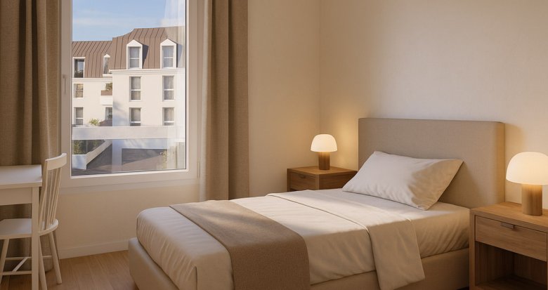 Achat / Vente programme immobilier neuf Aubervilliers quartier résidentiel à 600m du métro 7 (93300) - Réf. 13668