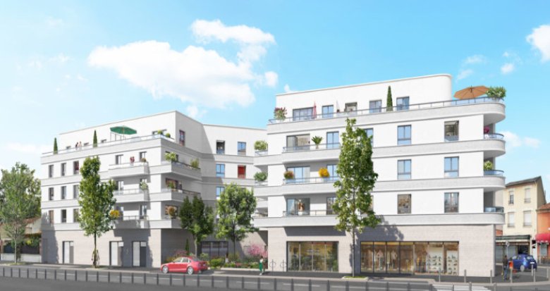 Achat / Vente programme immobilier neuf Bobigny à 650 m de la station Pont de Bondy (93000) - Réf. 13534