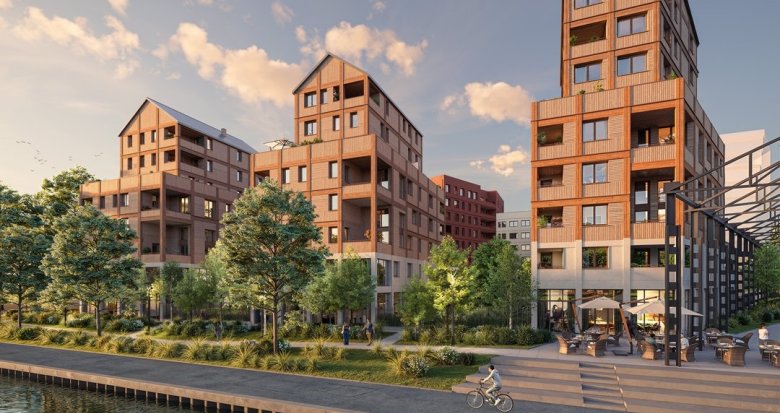 Achat / Vente programme immobilier neuf Bobigny proche du canal et du métro 5 et 15 (93000) - Réf. 12714