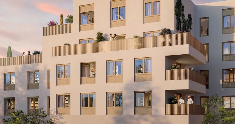 Achat / Vente programme immobilier neuf Bussy-Saint-Georges à 9 min à vélo de la gare RER A (77600) - Réf. 13257