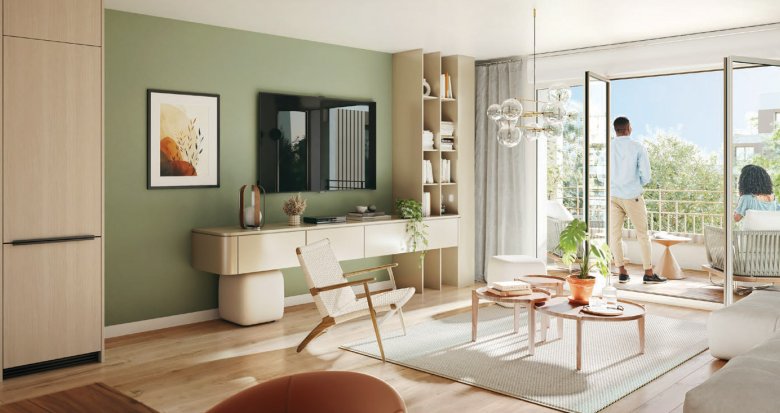 Achat / Vente programme immobilier neuf Cergy quartier Sainte-Apoline (95000) - Réf. 13639