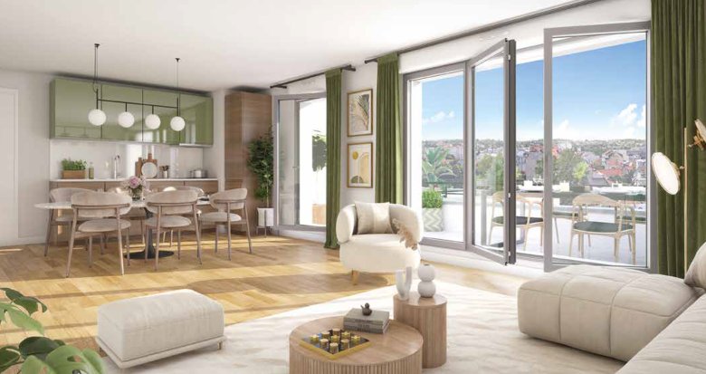 Achat / Vente programme immobilier neuf Champigny-sur-Marne à 11 min en bus du RER A (94500) - Réf. 12803