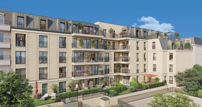 Achat / Vente programme immobilier neuf Châtenay-Malabry au pied de la station de tramway T10 (92290) - Réf. 12824