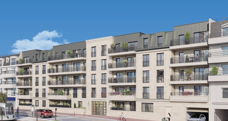 Achat / Vente programme immobilier neuf Châtenay-Malabry au pied de la station de tramway T10 (92290) - Réf. 12824