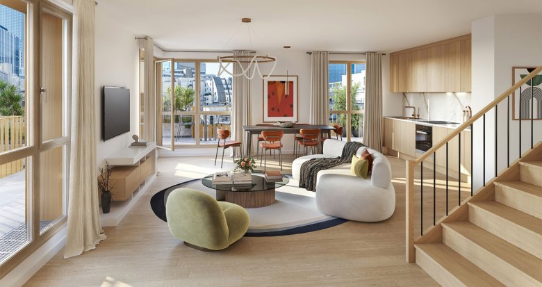 Achat / Vente programme immobilier neuf Courbevoie à deux pas de La Défense (92400) - Réf. 12819