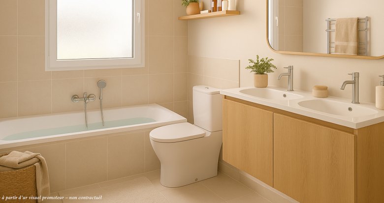 Achat / Vente programme immobilier neuf Dampmart à 7 min en voiture de la ligne Transilien P (77400) - Réf. 13557