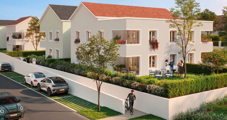 Achat / Vente programme immobilier neuf Dampmart à 7 min en voiture de la ligne Transilien P (77400) - Réf. 13557