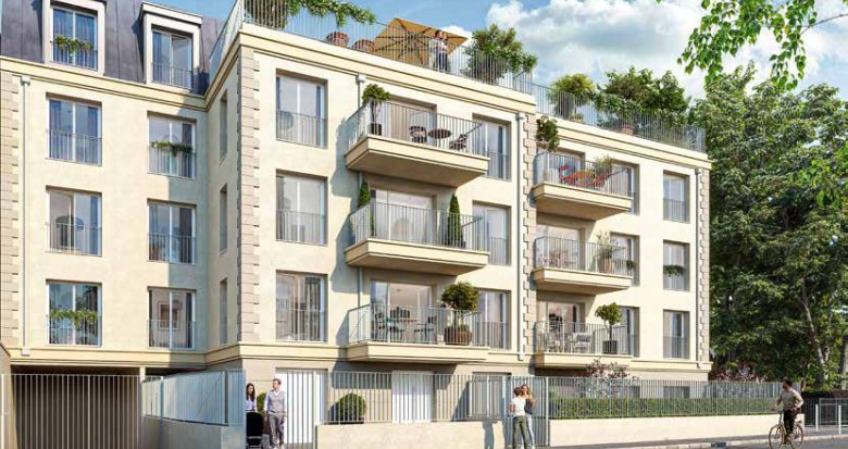 Achat / Vente programme immobilier neuf Deuil-la-Barre à deux pas du Transilien H (95170) - Réf. 12737
