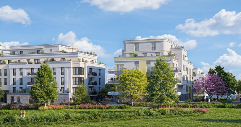 Achat / Vente programme immobilier neuf Dugny à proximité du futur métro ligne 17 du Grand Paris Express (93440) - Réf. 13510