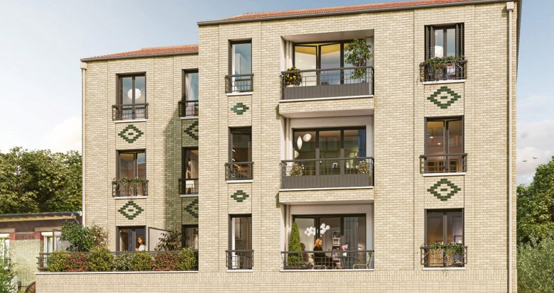 Achat / Vente programme immobilier neuf Fontenay-sous-Bois à 550 mètres du RER A (94120) - Réf. 12970