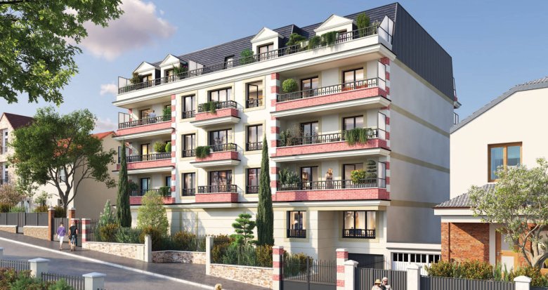 Achat / Vente programme immobilier neuf Gagny centre-ville à 900m de la gare (93220) - Réf. 12774