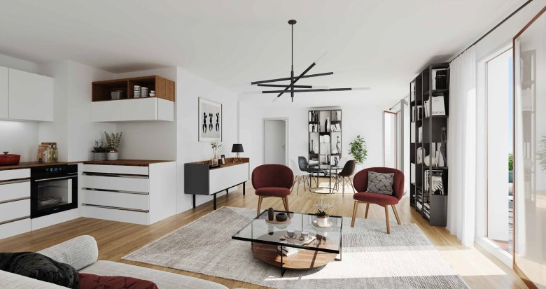 Achat / Vente programme immobilier neuf Gonesse à 600m du RER D (95500) - Réf. 13447